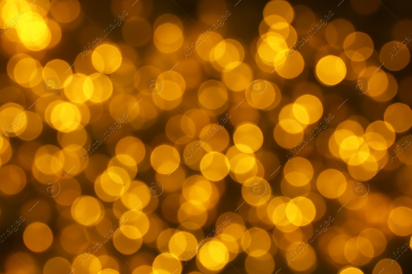 Photo of Blurred view of Christmas lights as background