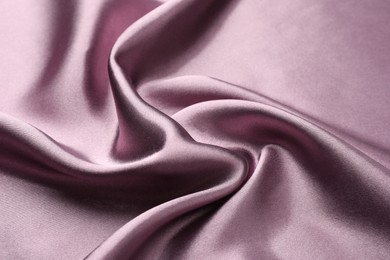 Texture of beautiful silk fabric as background, closeup