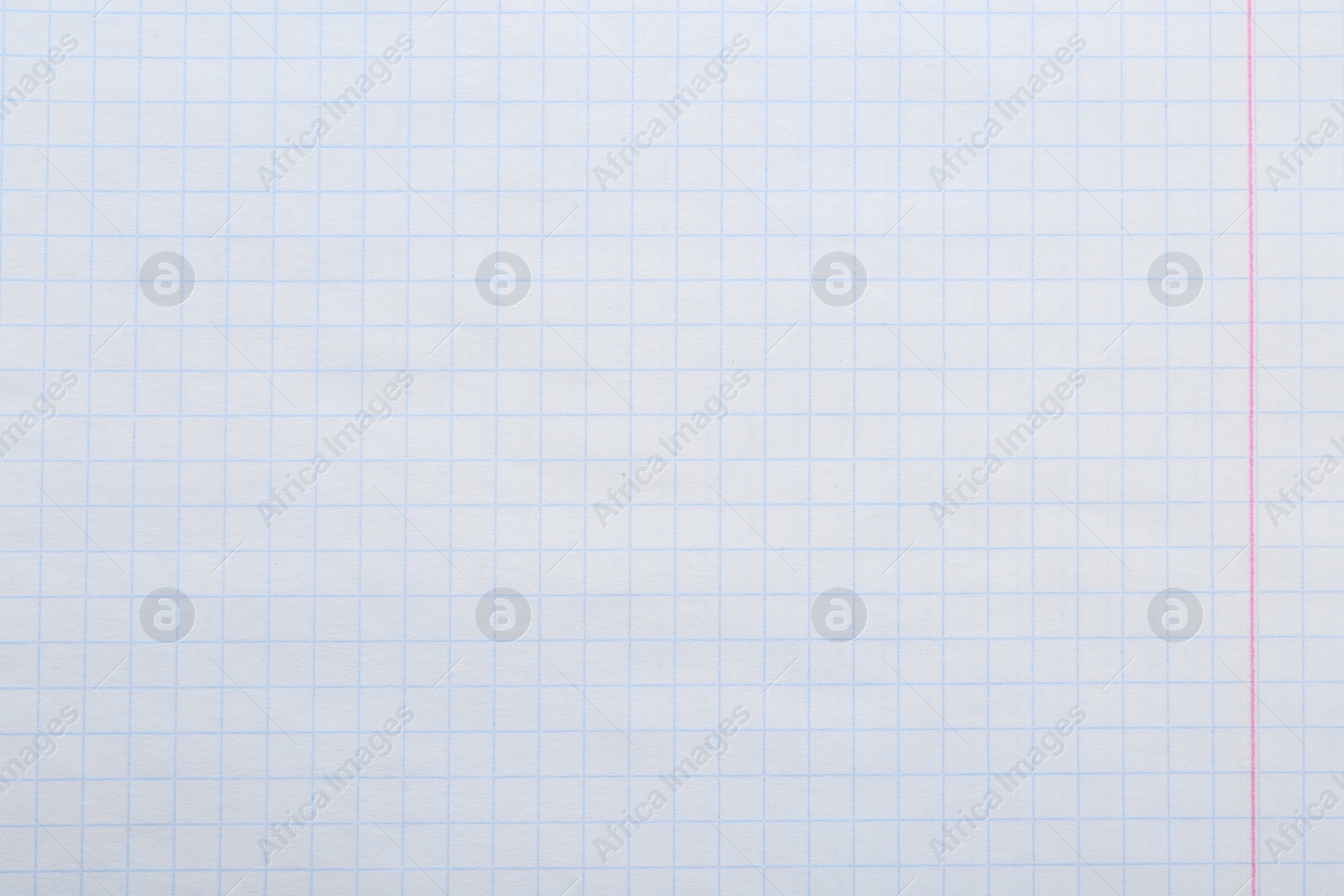 Photo of Checkered notebook sheet as background, top view