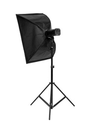 Photo of Studio lighting on white background. Food photography