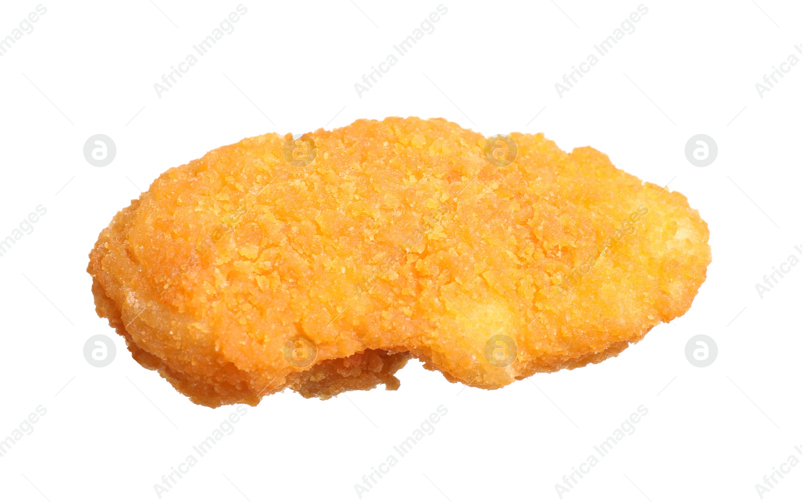 Photo of Delicious fried chicken nugget isolated on white