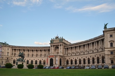 Photo of VIENNA, AUSTRIA - JUNE 19, 2018: Picturesque view of Hofburg Imperial Palace