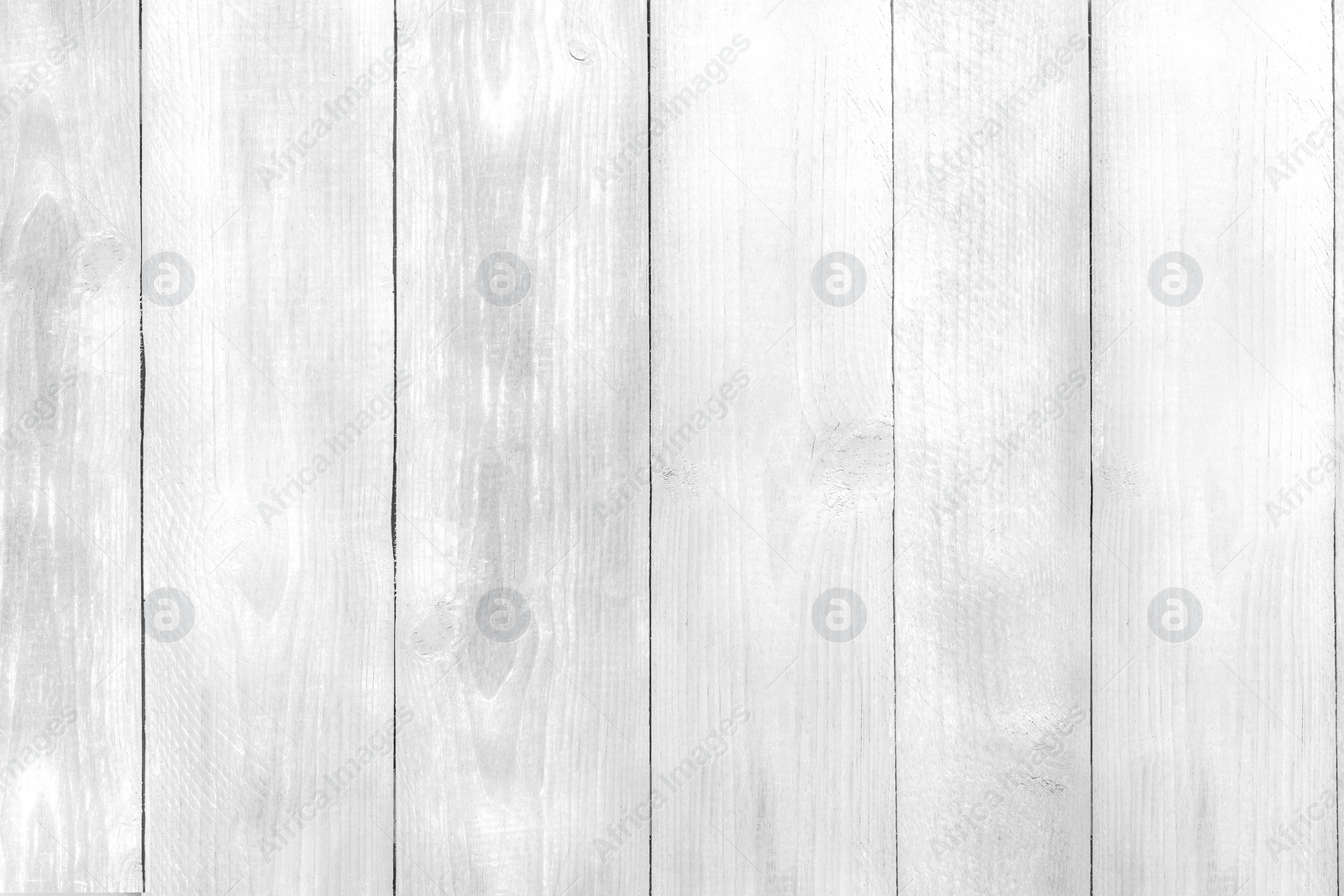 Image of Texture of white wooden planks as background