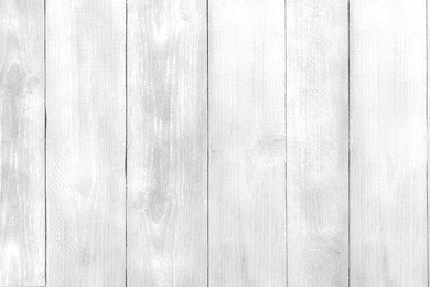 Image of Texture of white wooden planks as background