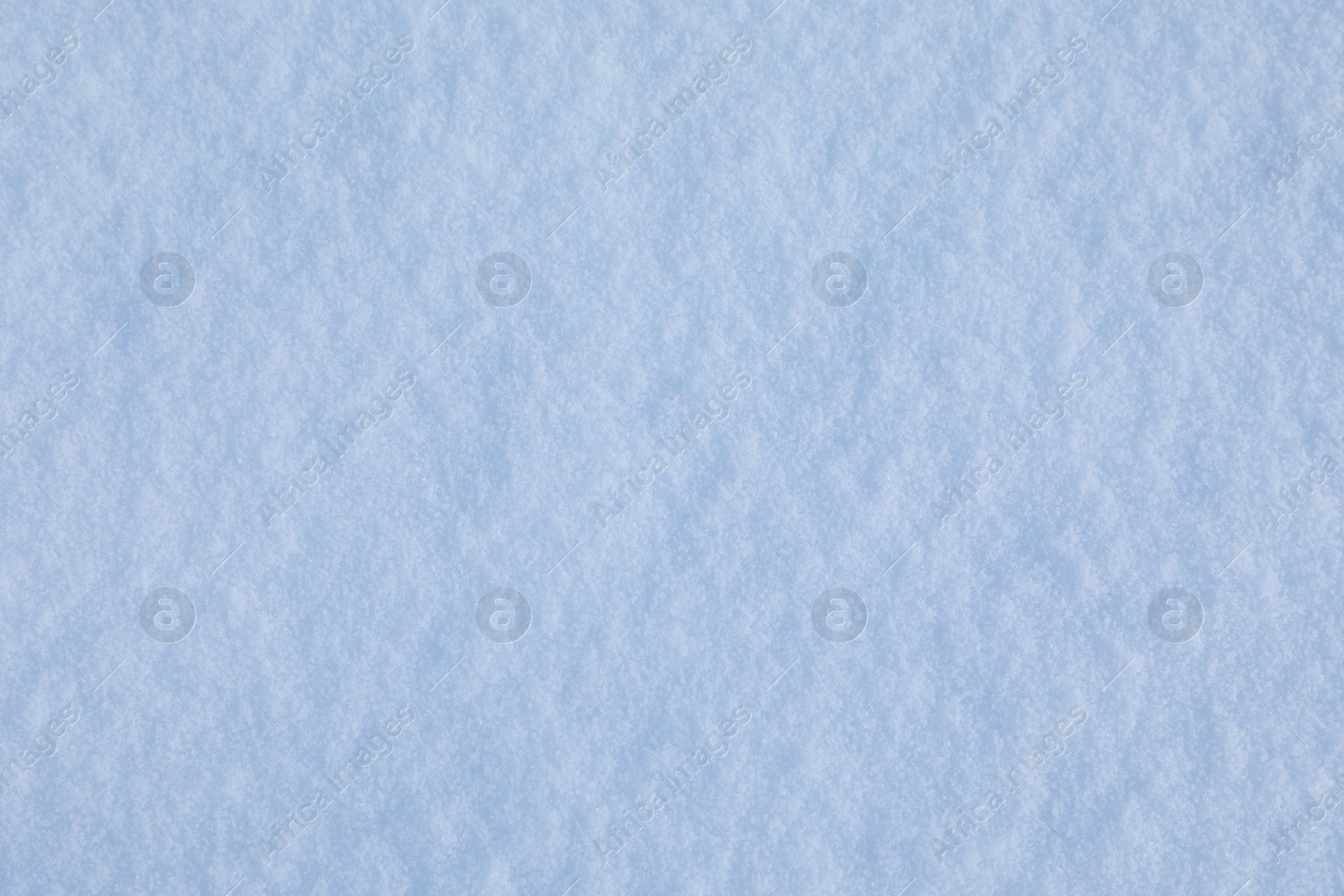 Photo of Beautiful white snow as background, closeup view