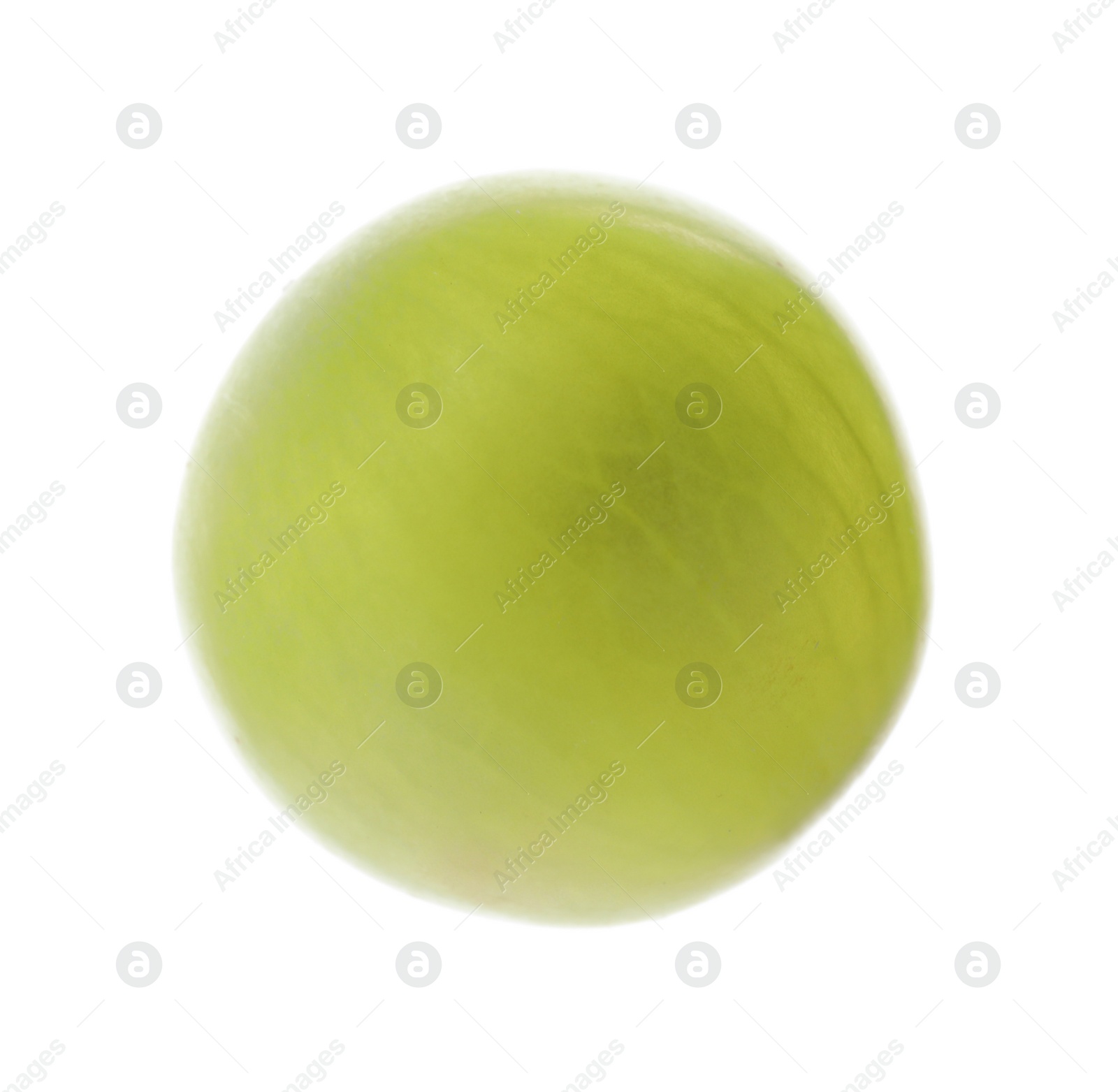 Photo of Fresh green grape on white background