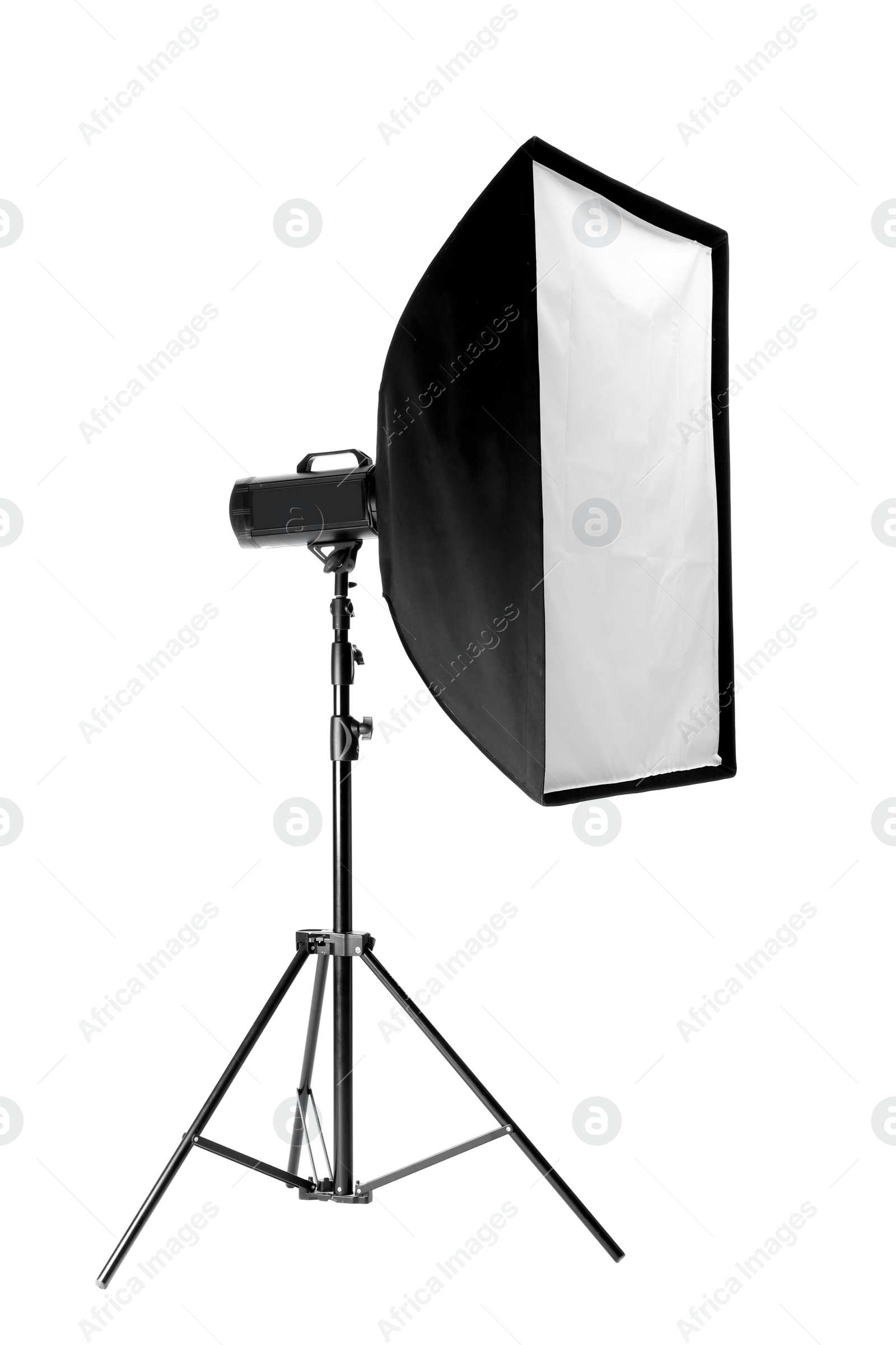 Photo of Studio lighting on white background. Food photography