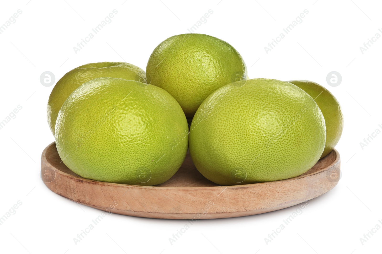 Photo of Fresh ripe sweetie fruits on white background