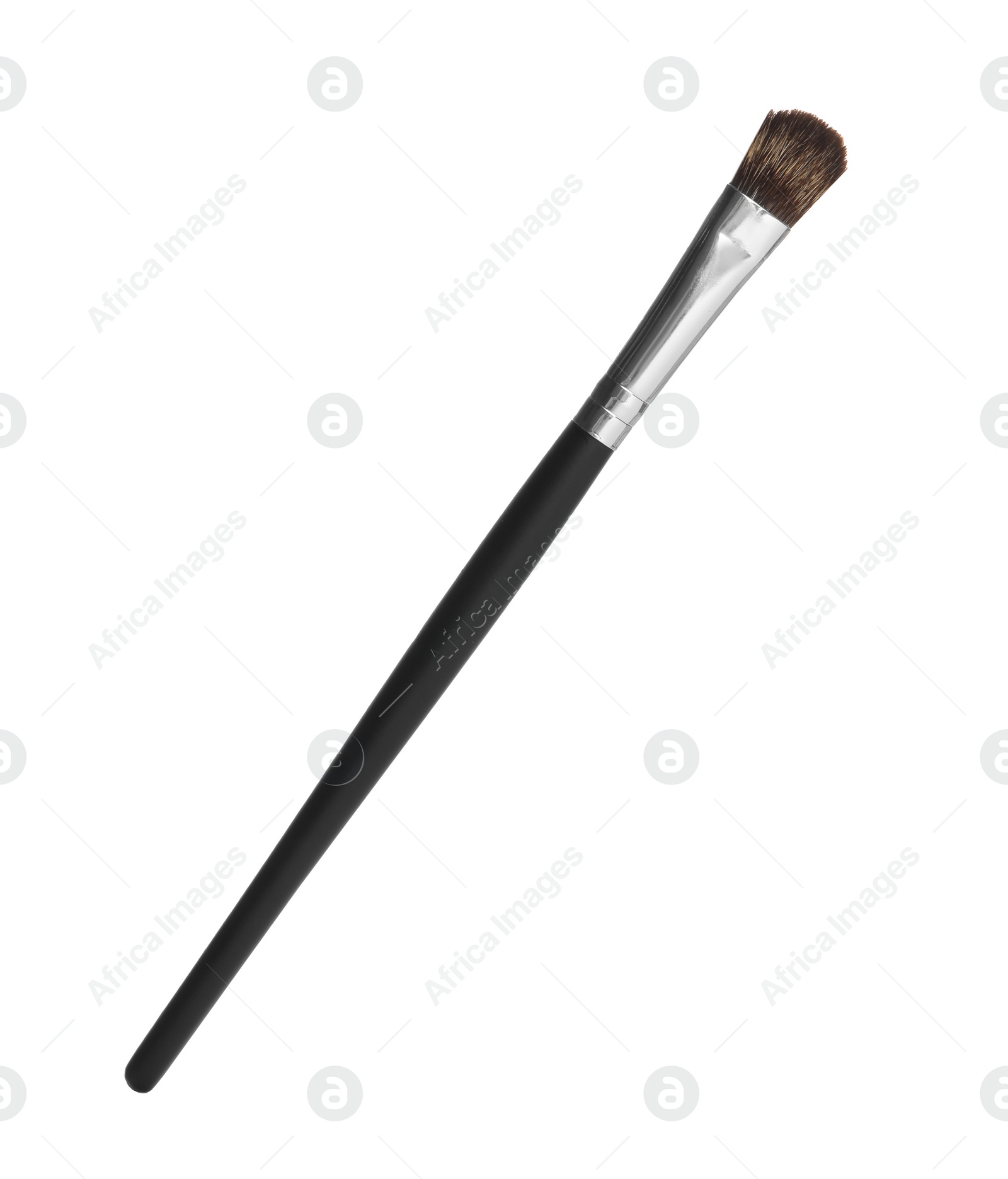 Photo of One stylish makeup brush isolated on white