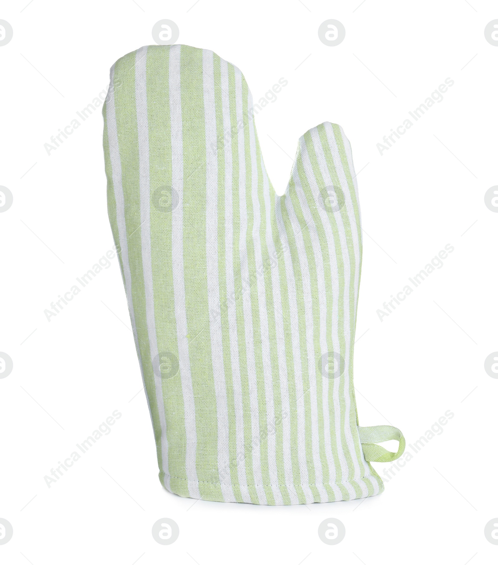 Photo of Oven glove for hot dishes isolated on white