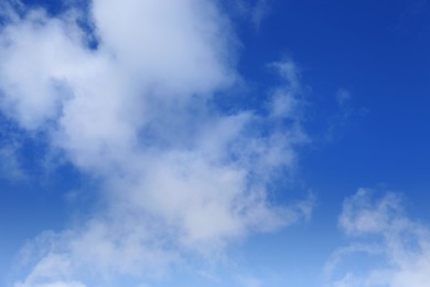 Photo of Picturesque view of blue sky with white clouds