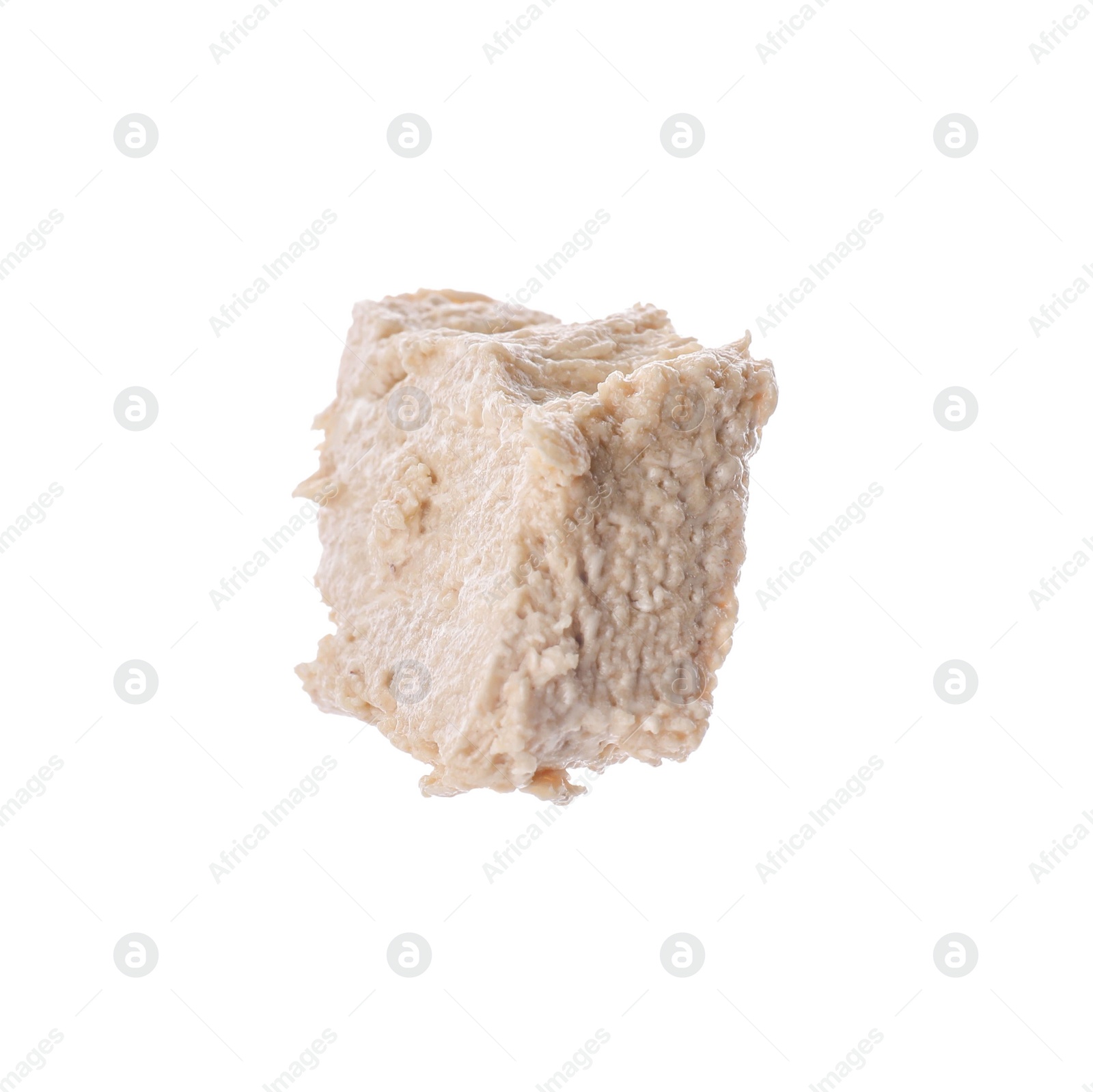 Photo of Piece of tasty halva isolated on white