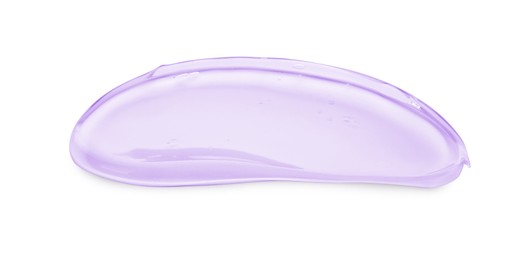 Image of Sample of cosmetic gel isolated on white