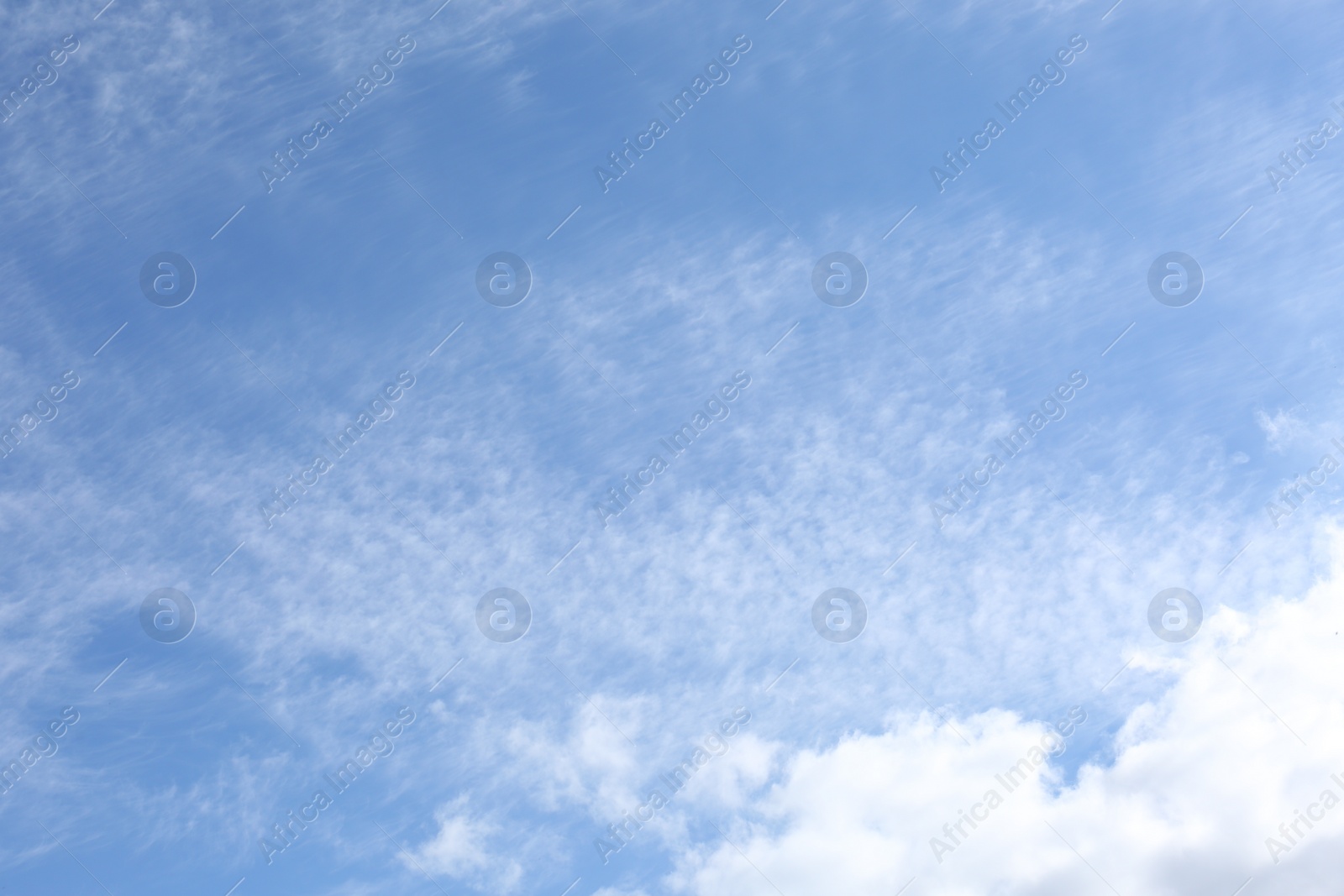 Photo of Picturesque view of blue sky with white clouds