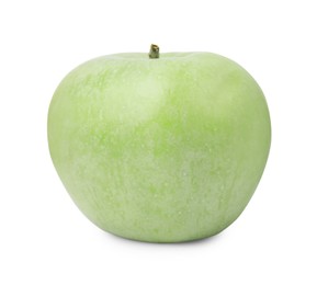 Photo of Whole ripe green apple isolated on white