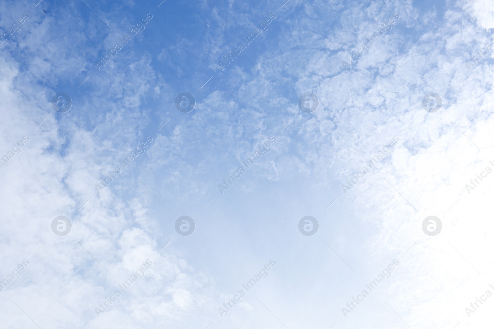 Photo of Picturesque view of beautiful sky with fluffy clouds