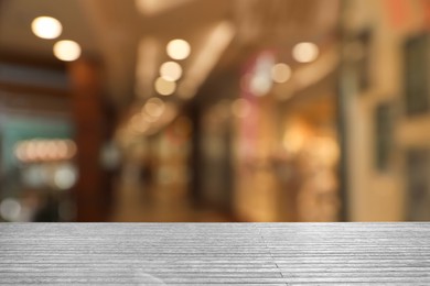 Image of Empty wooden surface indoors. Space for design