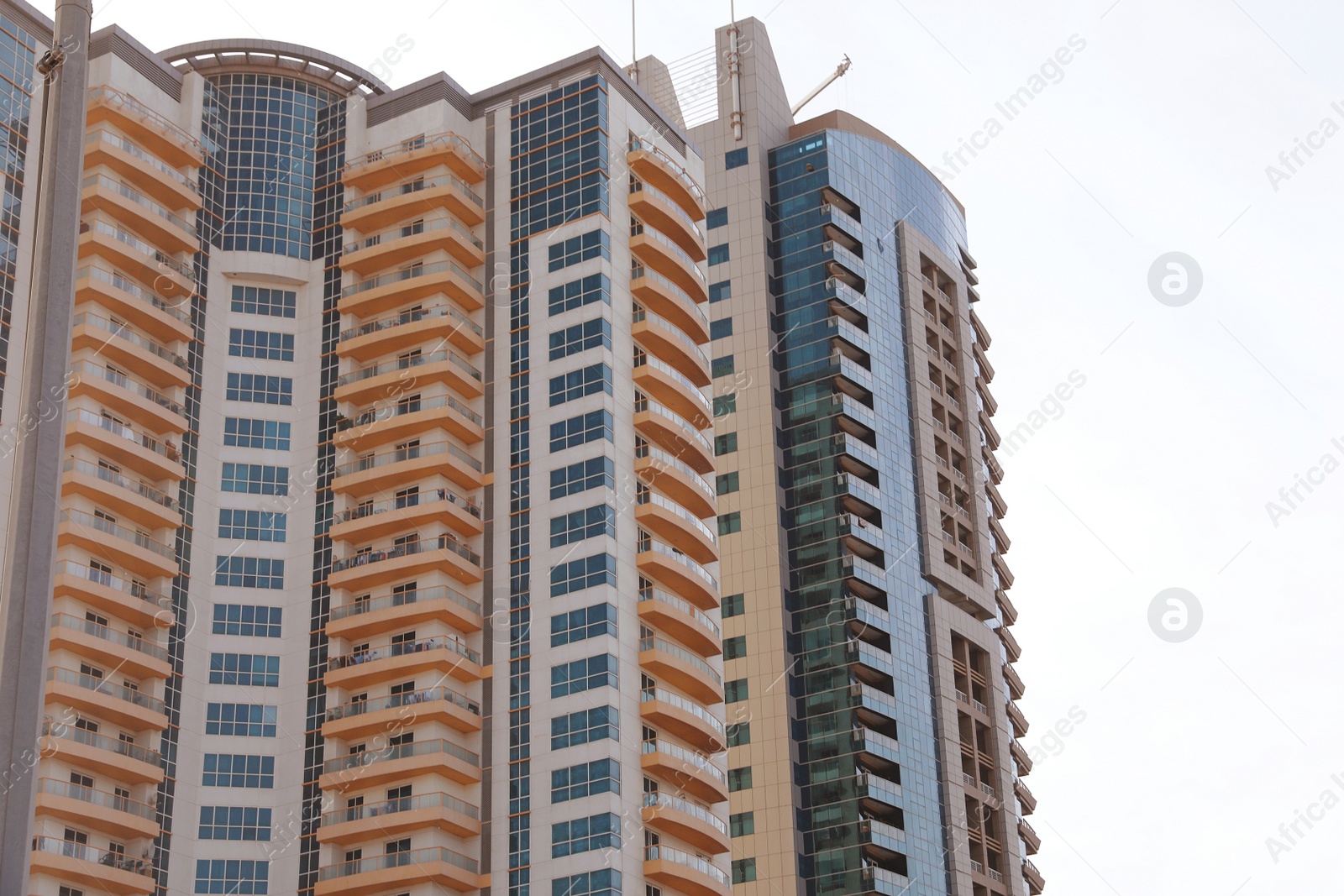 Photo of DUBAI, UNITED ARAB EMIRATES - NOVEMBER 06, 2018: Cityscape with modern buildings