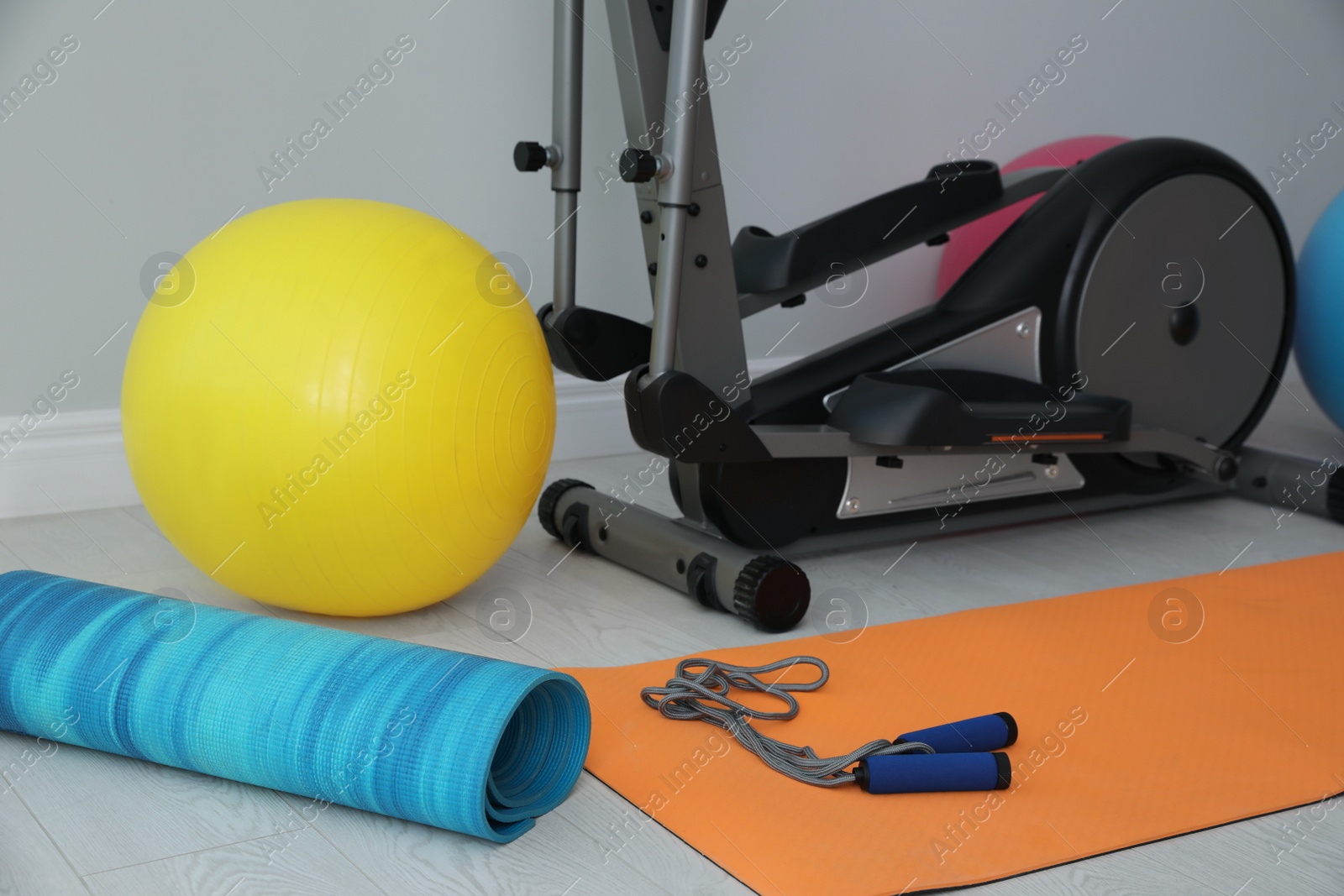 Photo of Elliptical machine cross trainer and fitness equipment  indoors