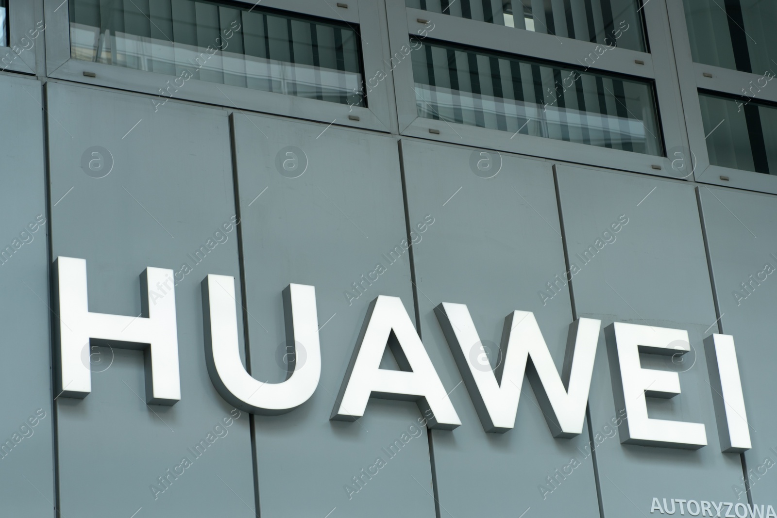 Photo of Warsaw, Poland- September 26, 2022: Official HUAWEI store