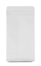 Photo of One new paper bag isolated on white