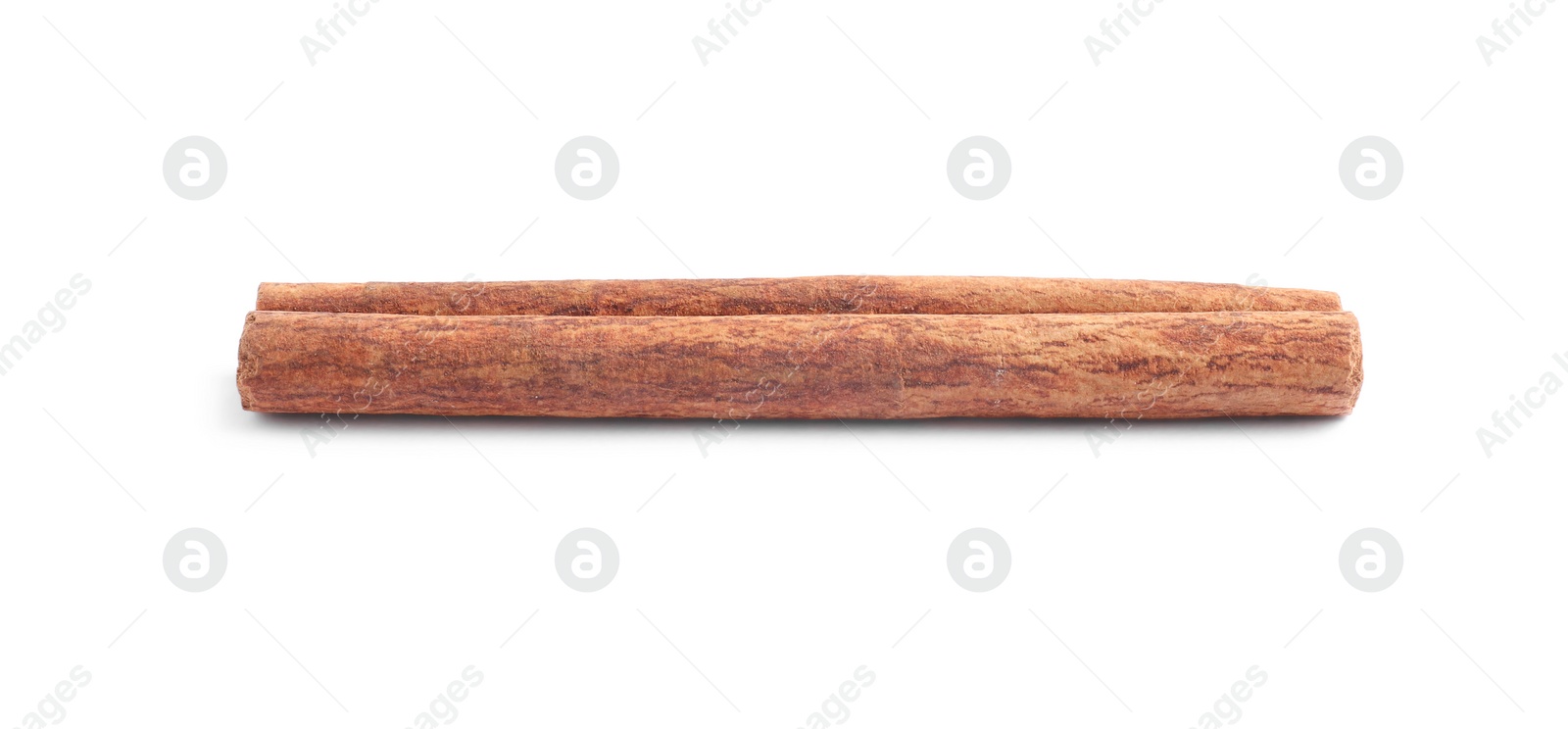 Photo of Dry aromatic cinnamon stick isolated on white