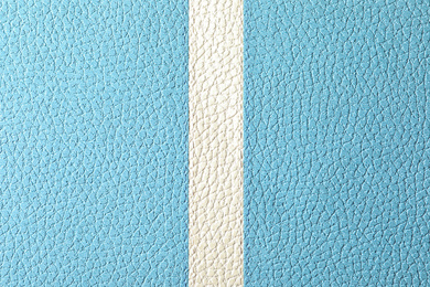 Texture of color leather as background, closeup