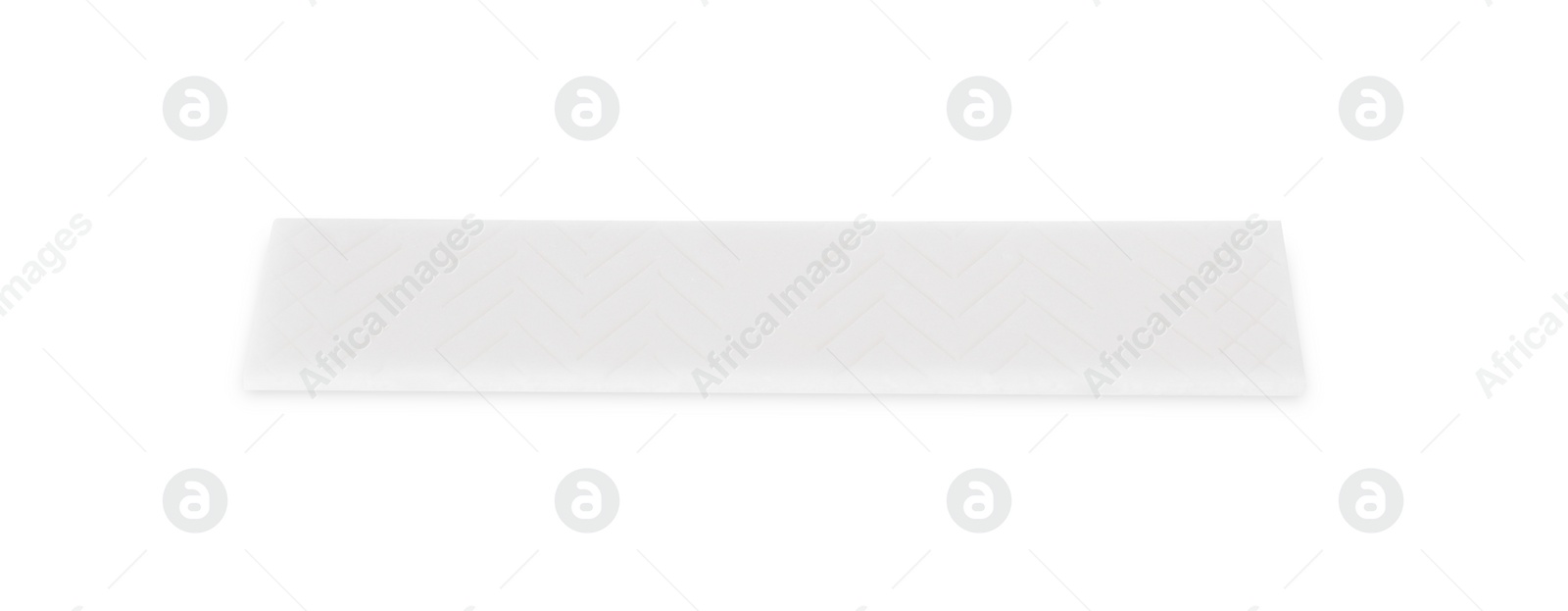 Photo of Stick of tasty chewing gum isolated on white