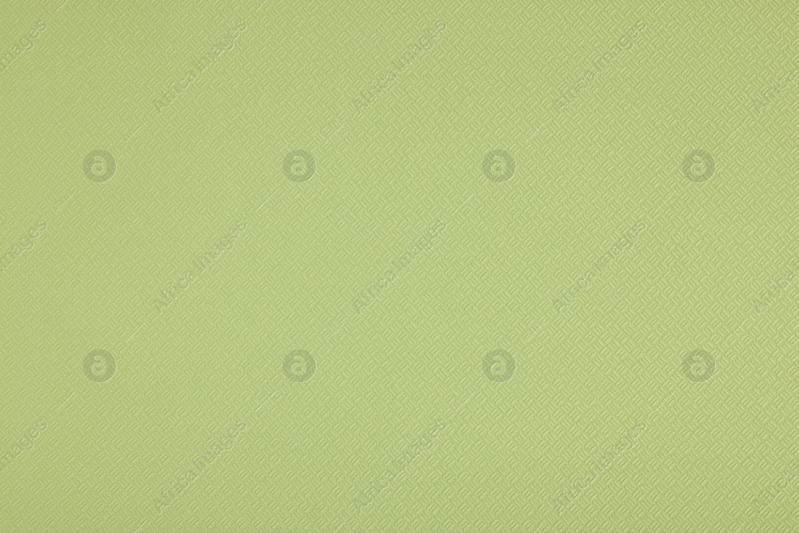 Photo of Stylish green wallpaper as background, closeup view