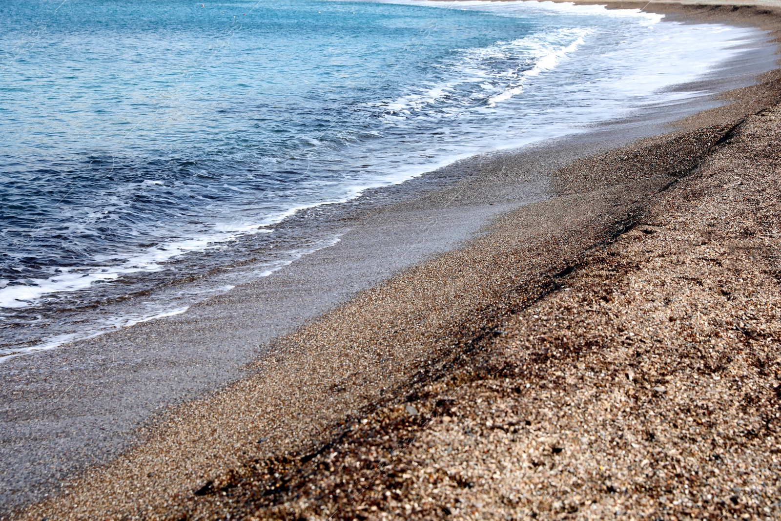 Photo of Beautiful view of beach on nice summer day