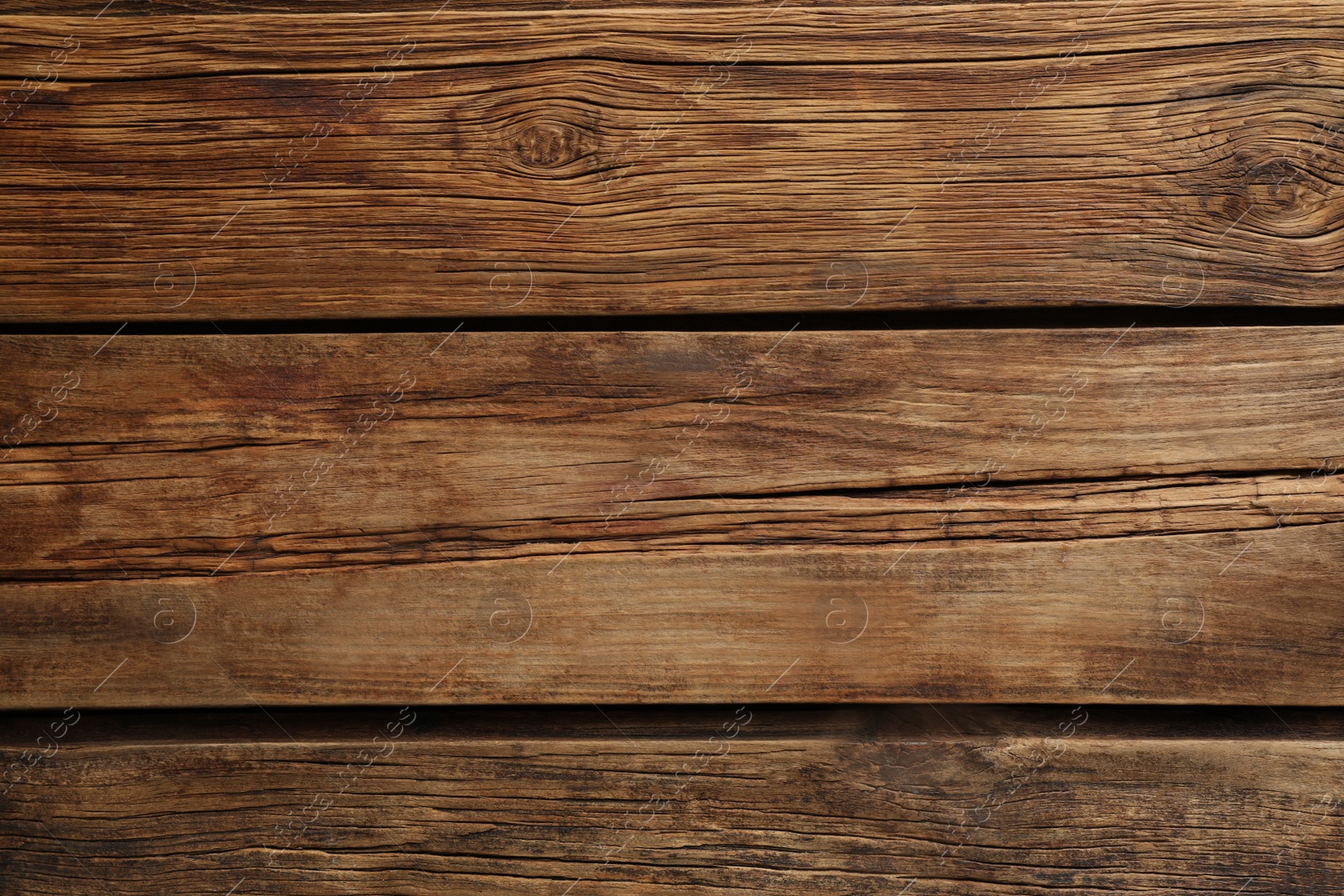 Photo of Texture of wooden surface as background, top view