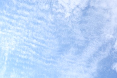 Photo of Picturesque view of blue sky with white clouds