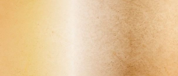 Image of Shiny gold surface as background, closeup view