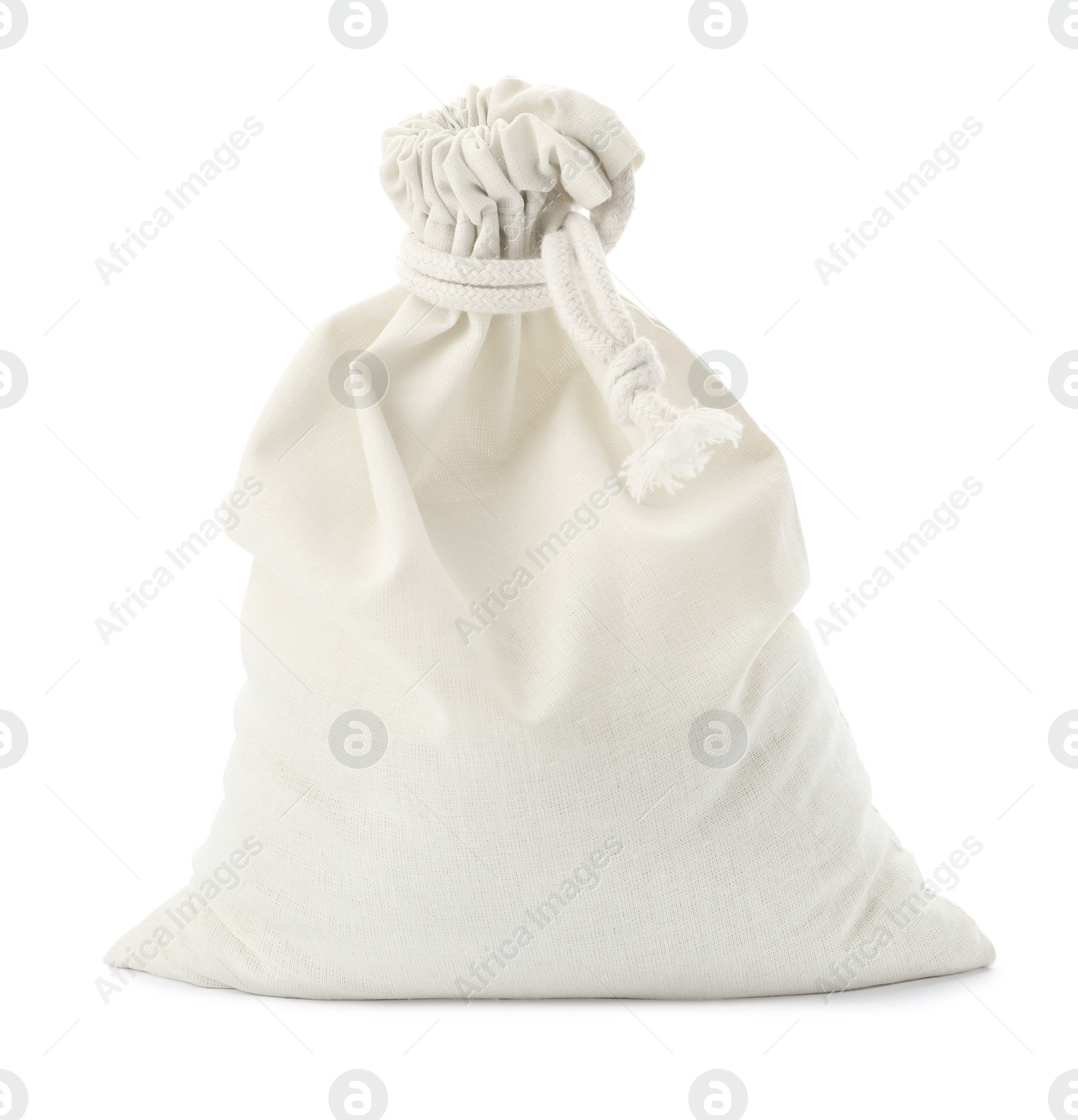 Photo of Full cotton eco bag isolated on white