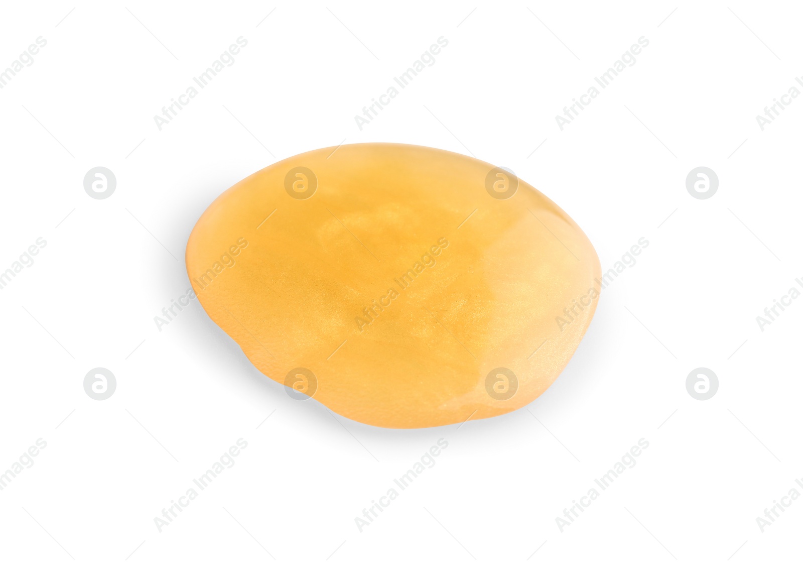 Photo of Sample of cosmetic gel isolated on white