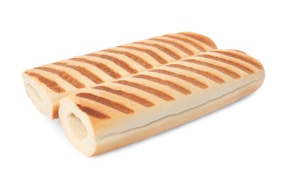 Photo of Fresh hot dog buns isolated on white