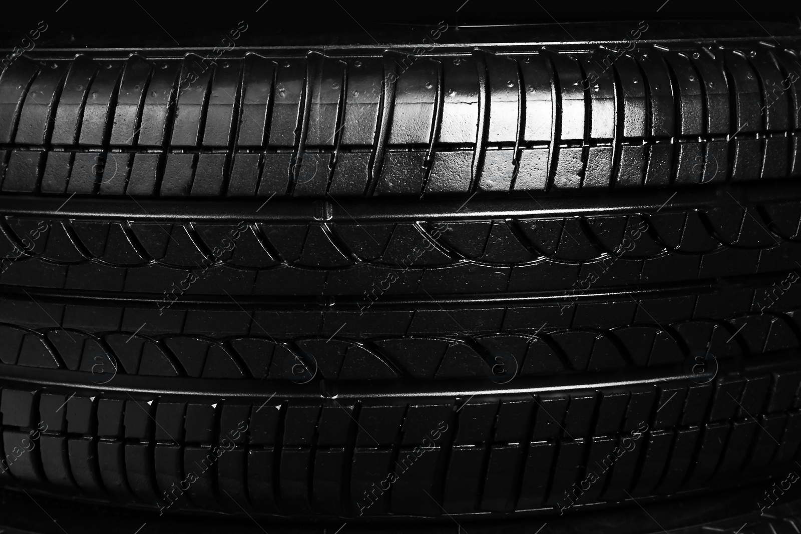 Photo of Car tire, closeup