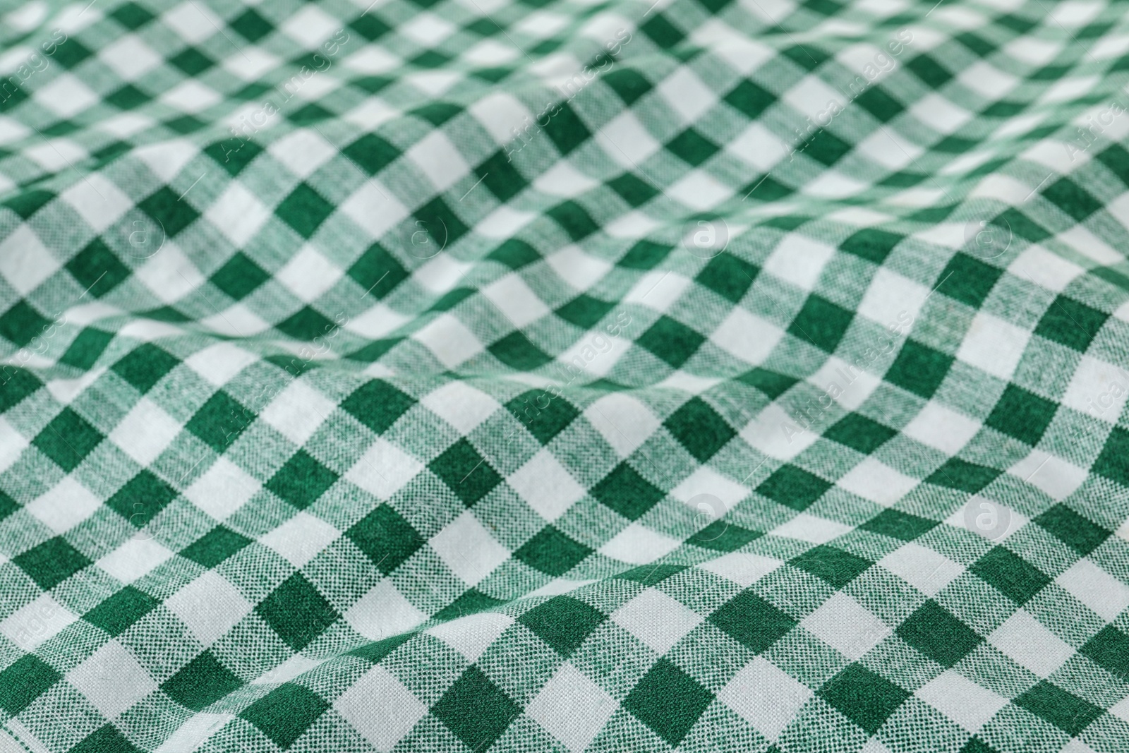 Photo of Texture of textile table napkin, closeup view