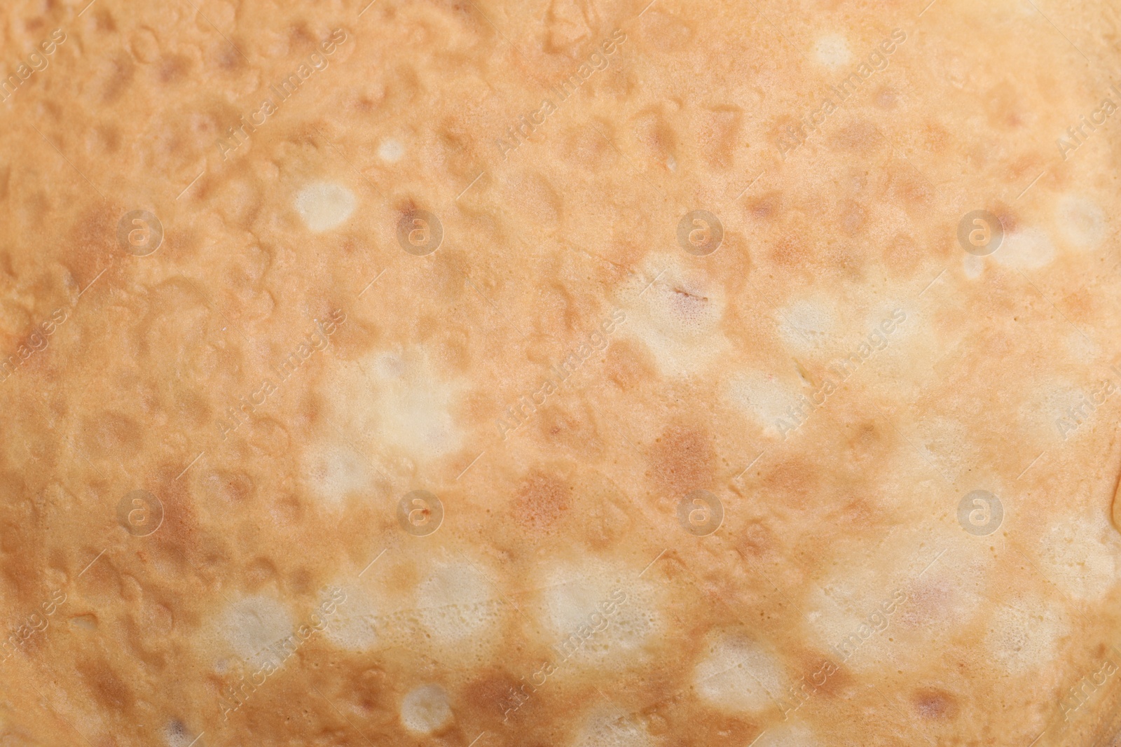 Photo of Closeup view of delicious crepe as background