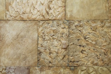Photo of Texture of beautiful stone wall as background
