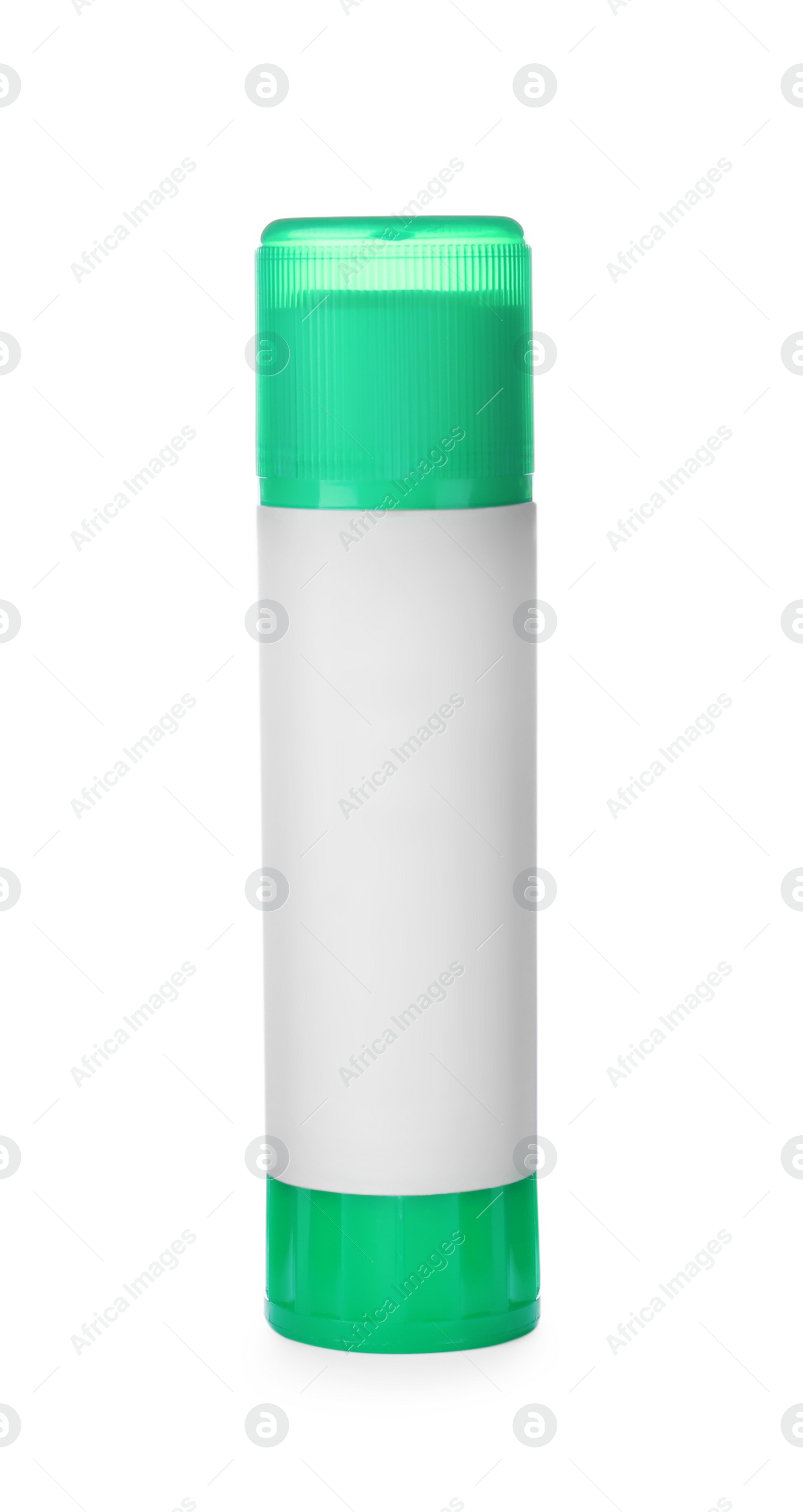 Photo of Closed blank glue stick isolated on white