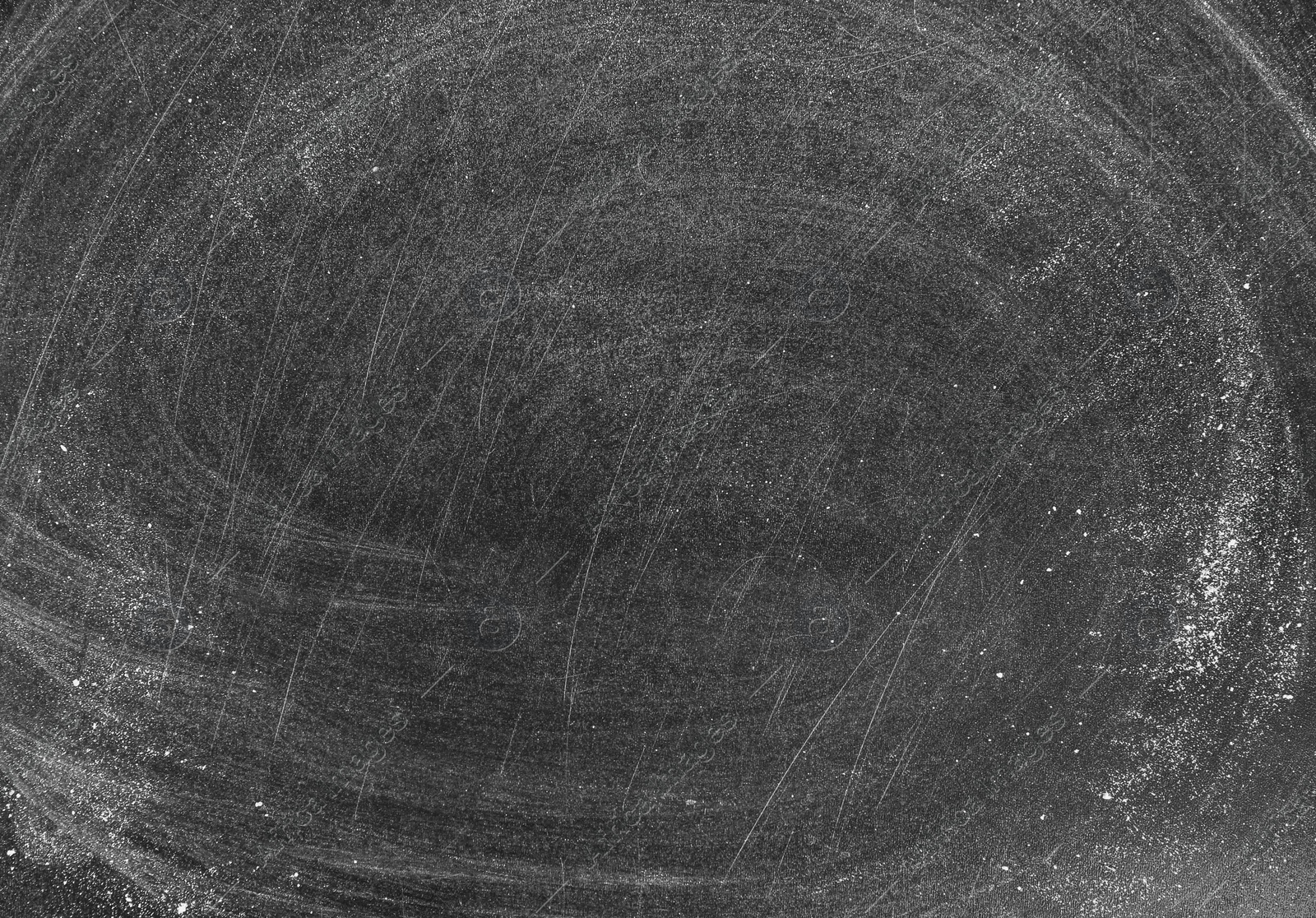 Photo of Dirty chalkboard surface with space for text