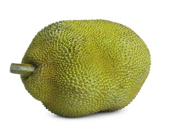 Photo of Delicious fresh exotic jackfruit isolated on white
