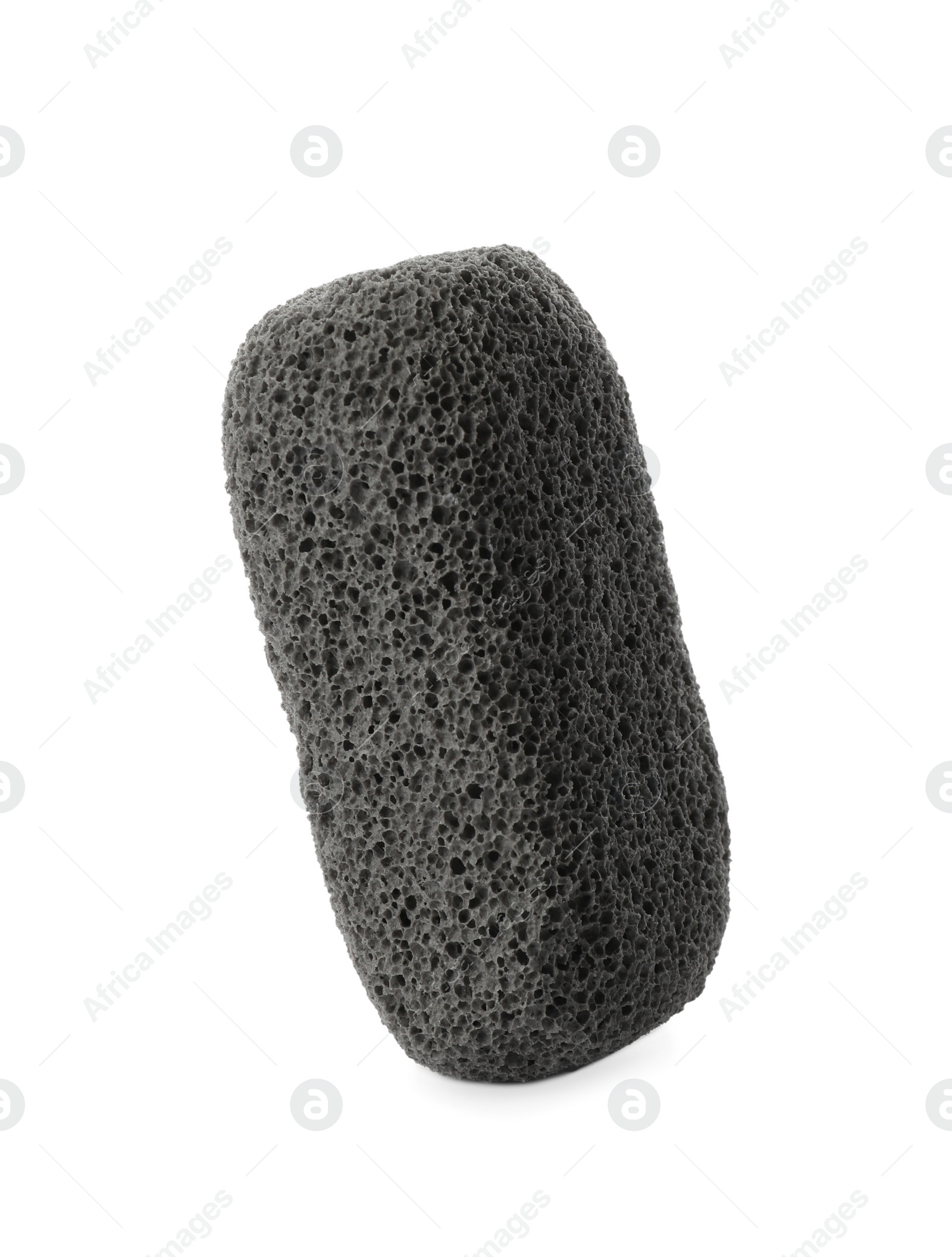 Photo of Pumice stone isolated on white. Pedicure tool