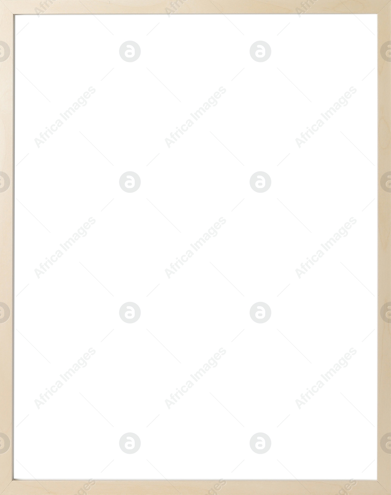 Image of Frame with blank white background. Mockup for design