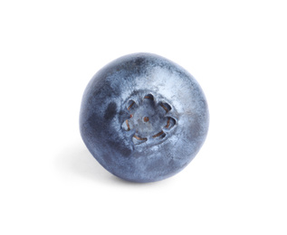 Fresh ripe tasty blueberry isolated on white