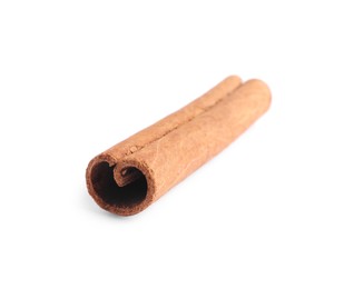 Photo of Dry aromatic cinnamon stick isolated on white