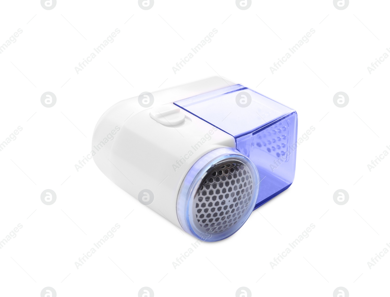 Photo of New empty fabric shaver isolated on white