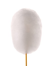 Photo of One sweet cotton candy isolated on white