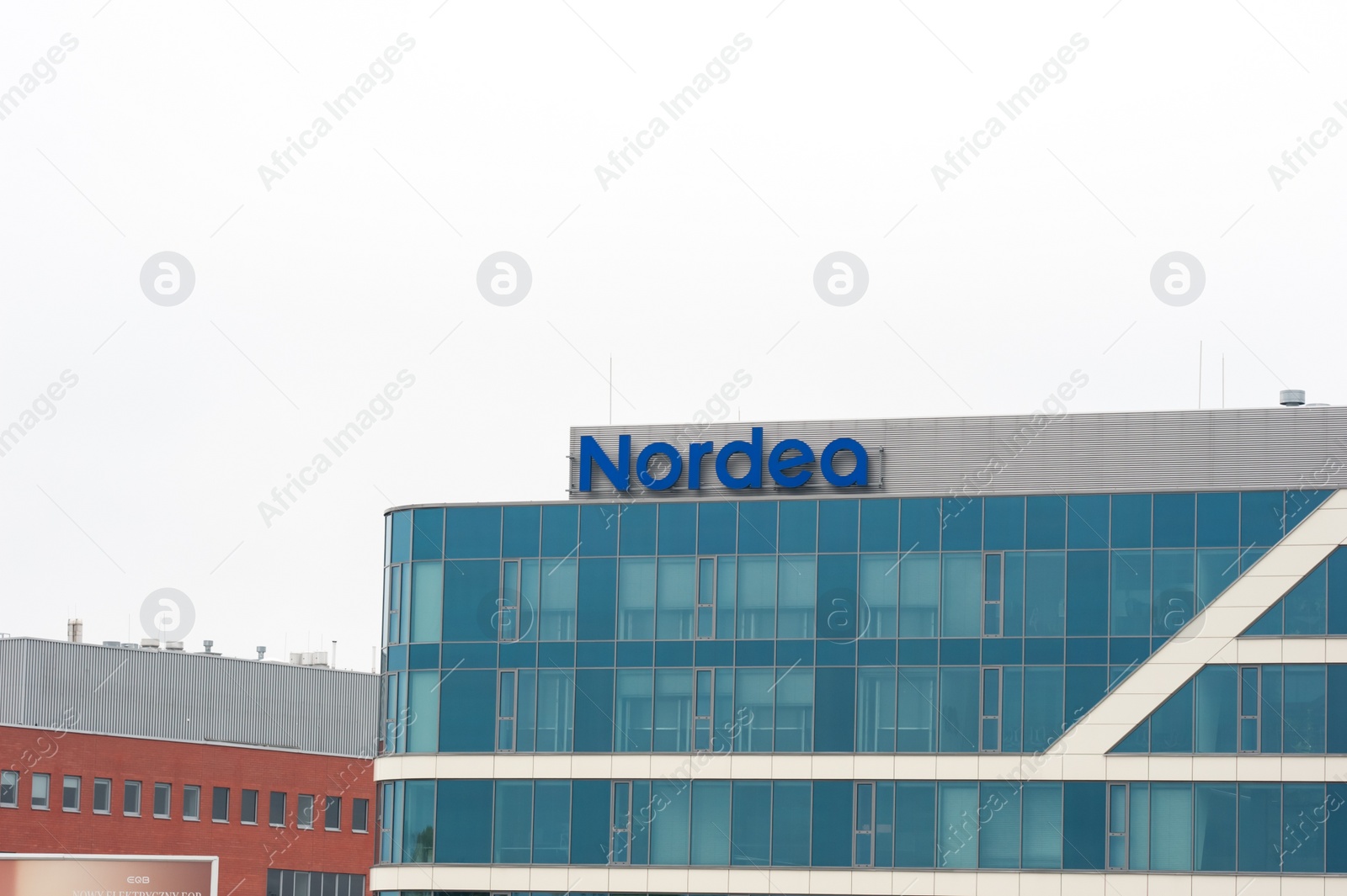 Photo of Warsaw, Poland - September 10, 2022: Beautiful modern Nordeo office